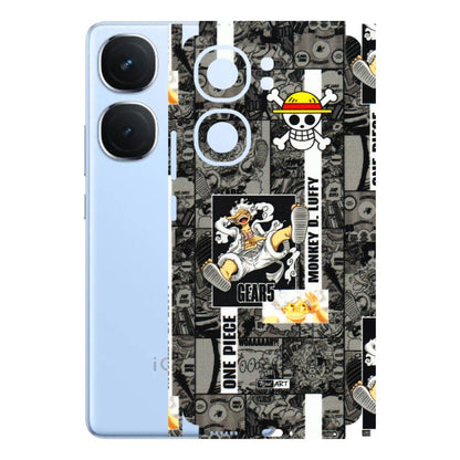 IQOO Phone Skins (All Models) - Cuffy Anime MonkeyCamic - 3D Embossed Finish (L-242) IQOO Neo 9 Pro