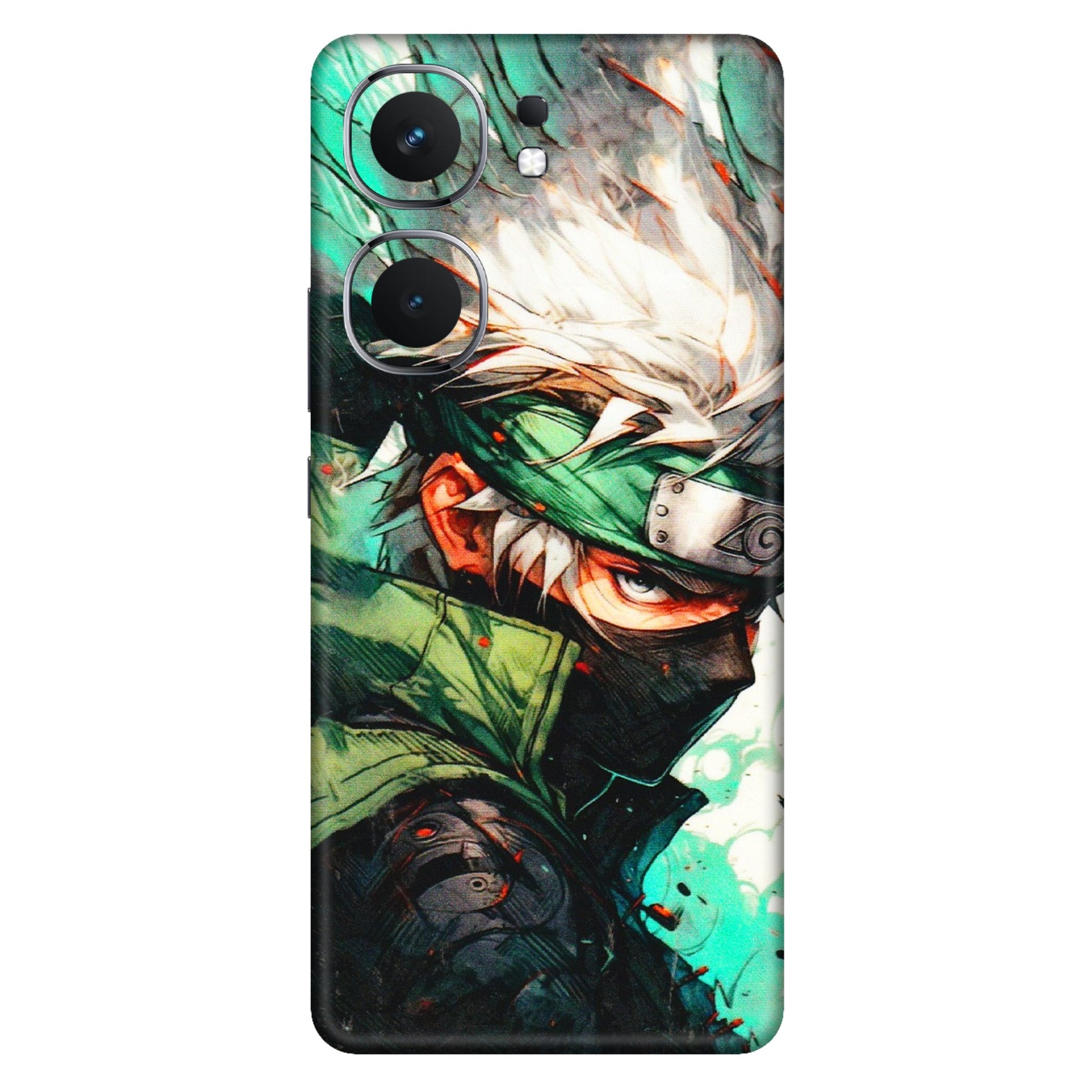 IQOO Phone Skins (All Models) - Kakashi Side Profile - 3D Embossed Finish (L-249) IQOO Neo 9 Pro