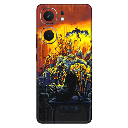 IQOO Phone Skins (All Models) - Games Doodles - 3D Embossed Finish (L-24) IQOO Neo 9 Pro
