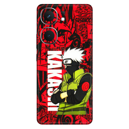IQOO Phone Skins (All Models) - Kakashi Red Anime - 3D Embossed Finish (L-251) IQOO Neo 9 Pro
