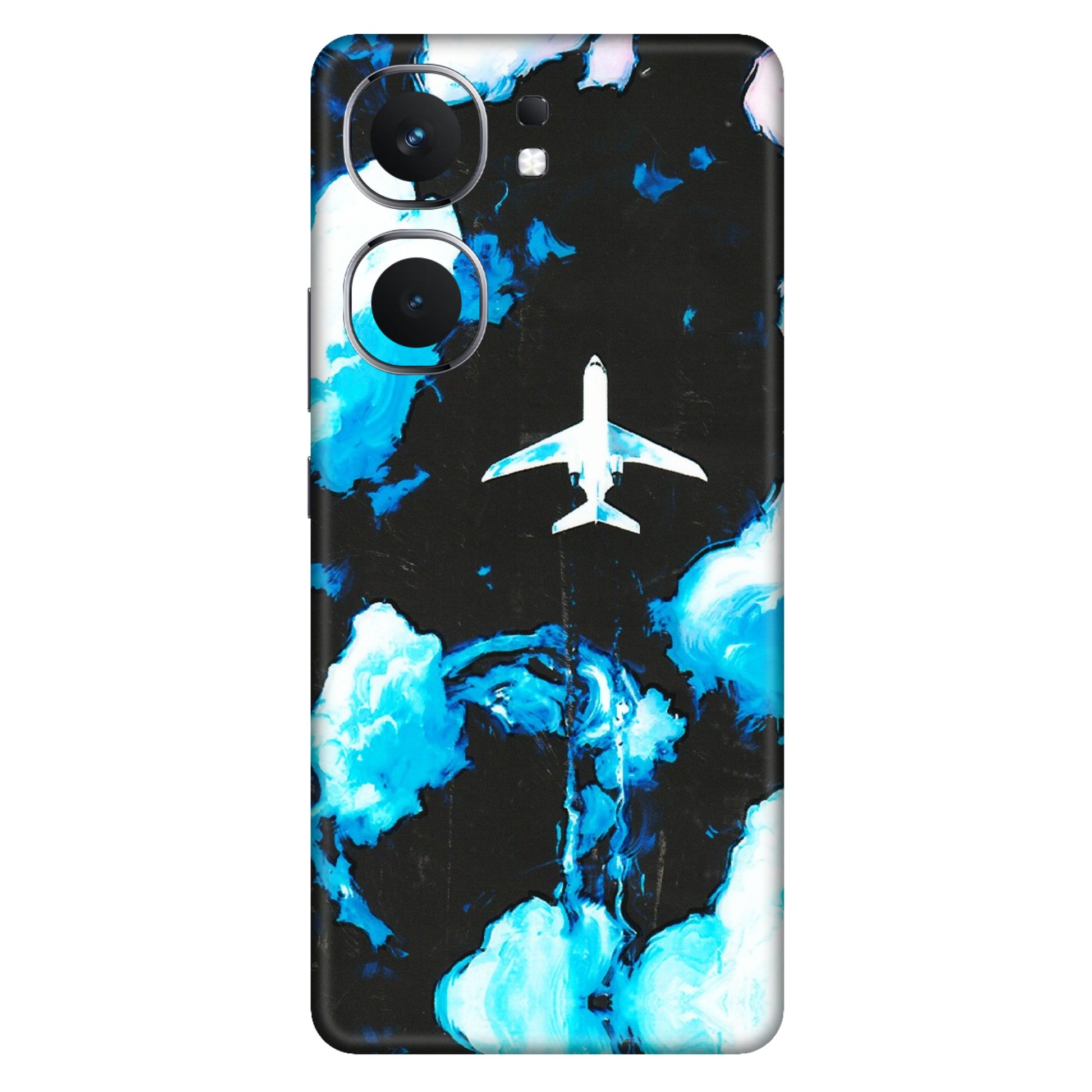 IQOO Phone Skins (All Models) - Travel In Airline - 3D Embossed Finish (L-264) IQOO Neo 9 Pro