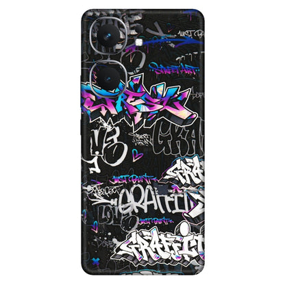IQOO Phone Skins (All Models) - Graffiti Killer - 3D Embossed Finish (L-274) IQOO Neo 9 Pro