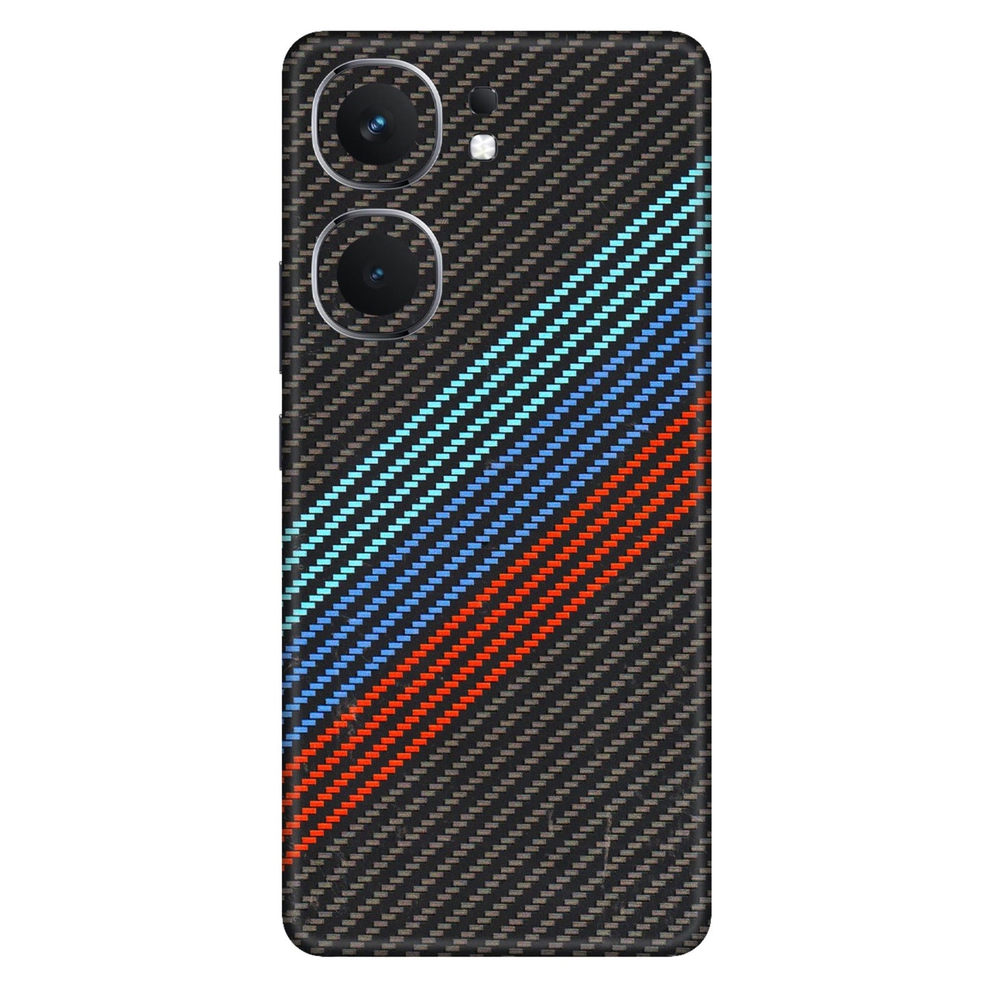 IQOO Phone Skins (All Models) - Carbon BM - 3D Embossed Finish (L-302) IQOO Neo 9 Pro