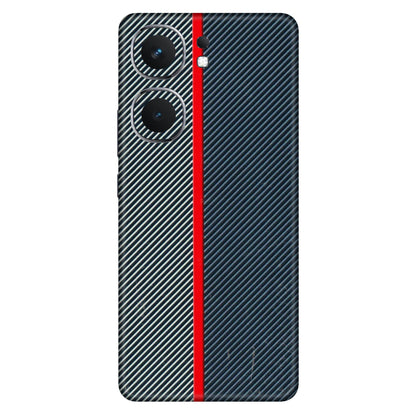IQOO Phone Skins (All Models) - Blue Sober Lines - 3D Embossed Finish (L-305) IQOO Neo 9 Pro