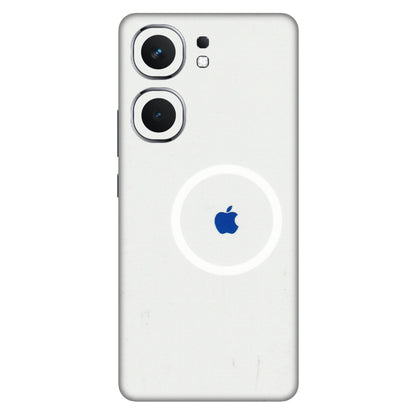 IQOO Phone Skins (All Models) - iPhone Magsafe Logo - 3D Embossed Finish (L-320) IQOO Neo 9 Pro