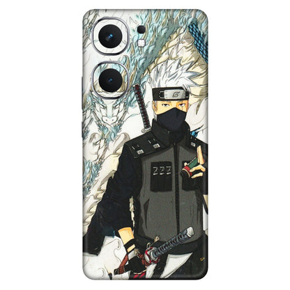 IQOO Phone Skins (All Models) - Kakashi Hatake Naruto Anime - 3D Embossed Finish (L-46) IQOO Neo 9 Pro