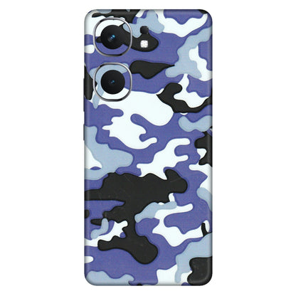IQOO Phone Skins (All Models) - Powerfull Military Camoflauge - 3D Embossed Finish (L-49) IQOO Neo 9 Pro