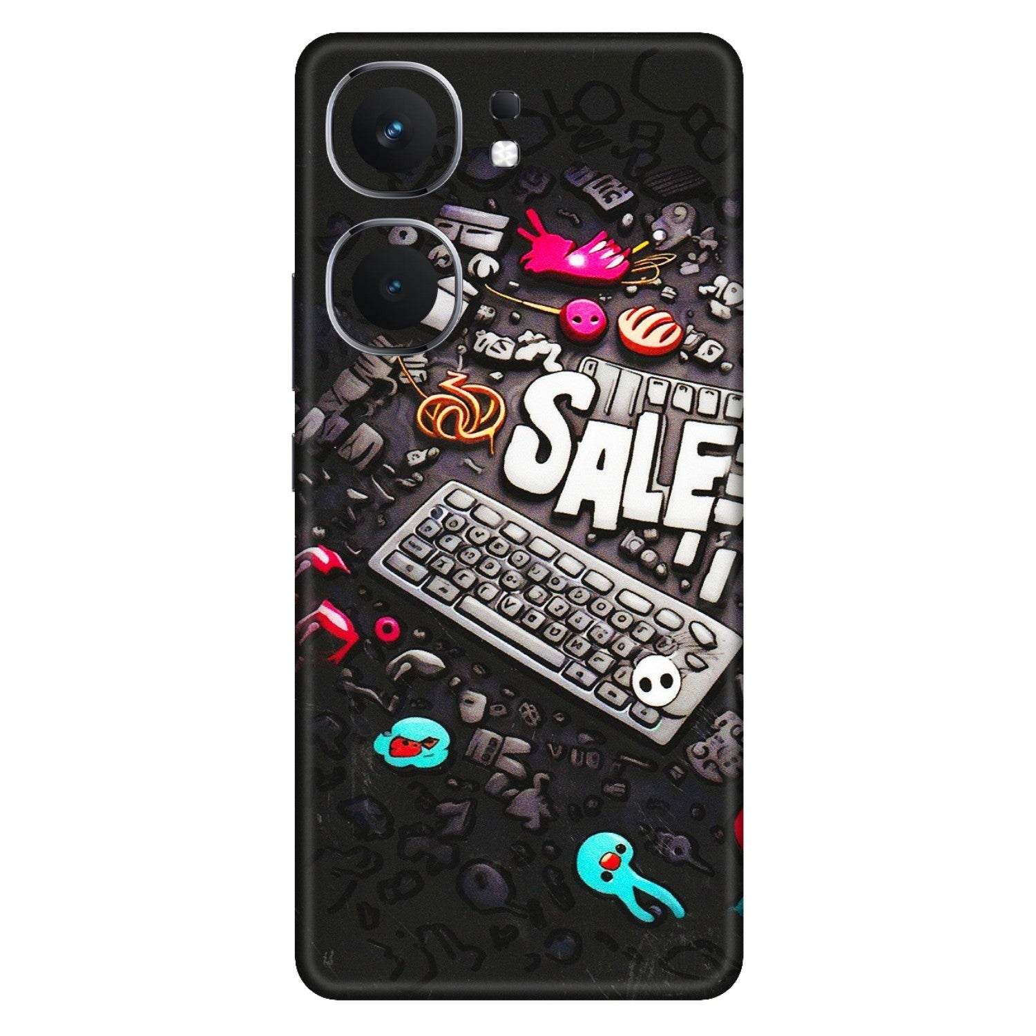IQOO Phone Skins (All Models) - Gadgets Sale - 3D Embossed Finish (L-50) IQOO Neo 9 Pro