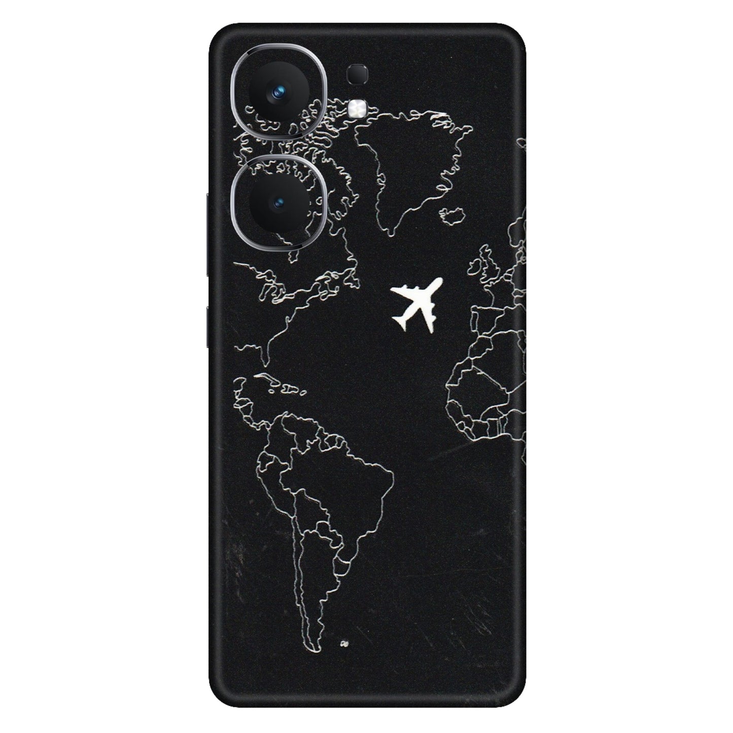 IQOO Phone Skins (All Models) - Never Ending Travel - 3D Embossed Finish (L-79) IQOO Neo 9 Pro