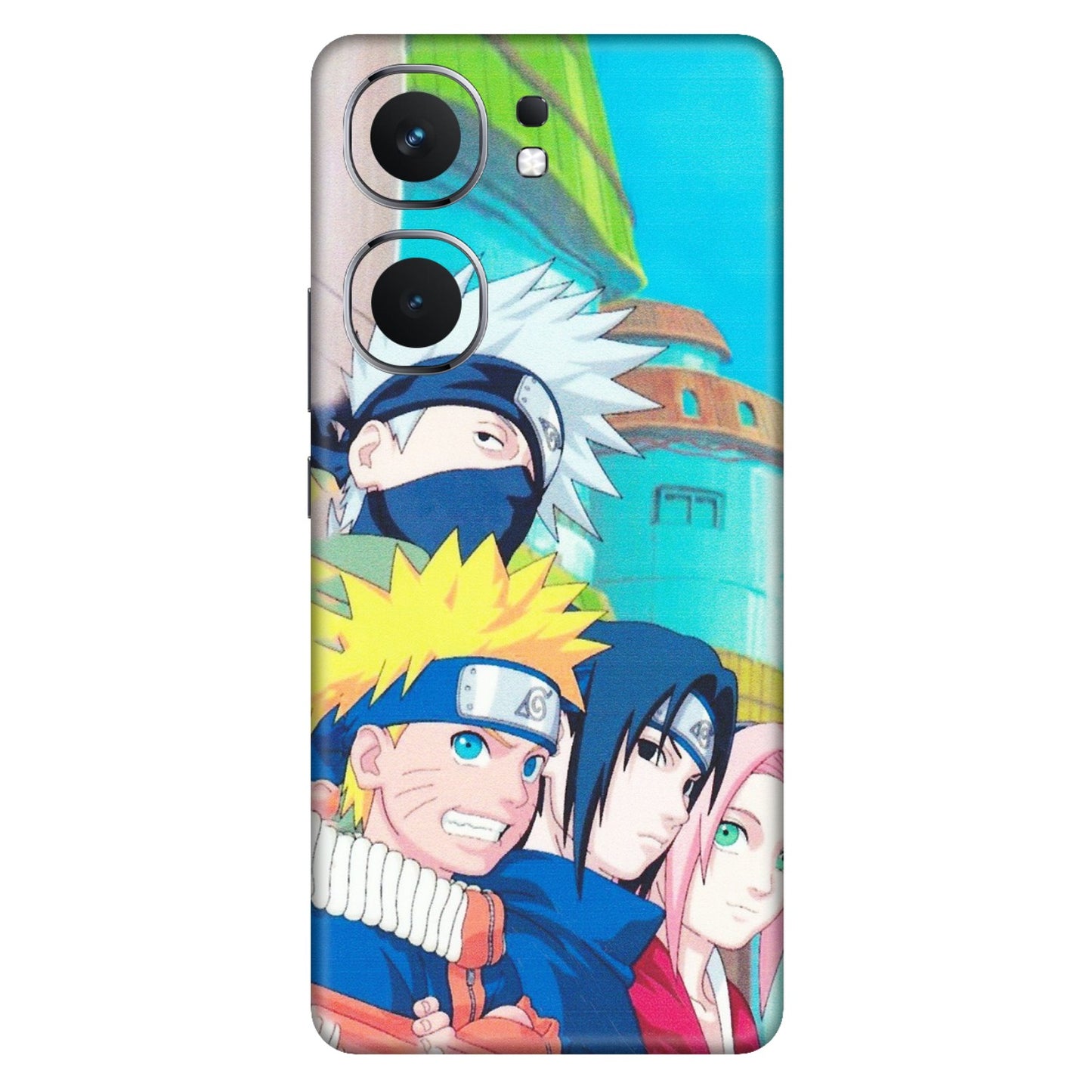 IQOO Phone Skins (All Models) - Team Minato And Kakashi - Matte Finish (M-101) IQOO Neo 9 Pro