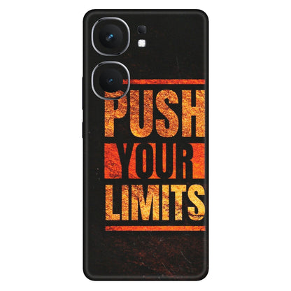 IQOO Phone Skins (All Models) - Push Your Limits - Matte Finish (M-118) IQOO Neo 9 Pro
