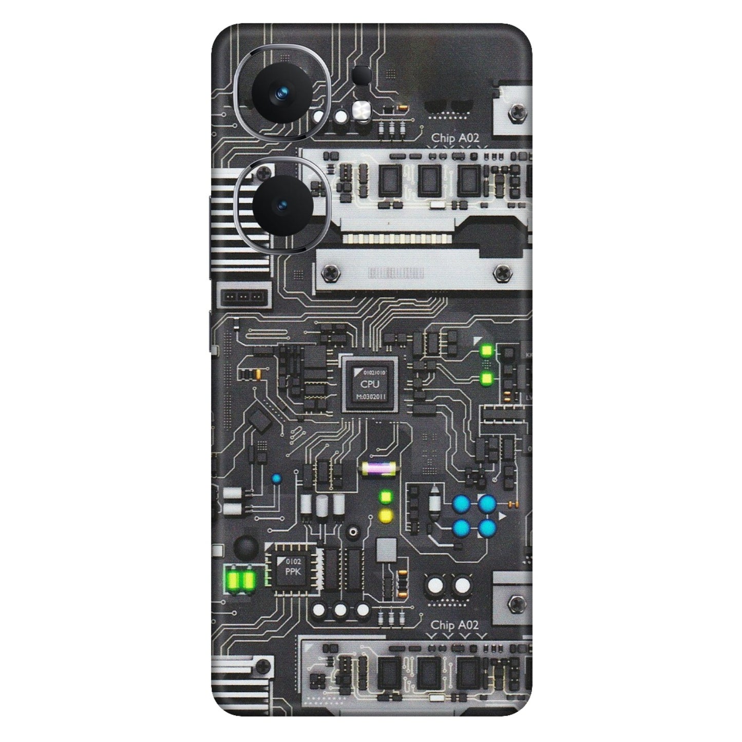 IQOO Phone Skins (All Models) - Motherboard Internals - Matte Finish (M-135) IQOO Neo 9 Pro