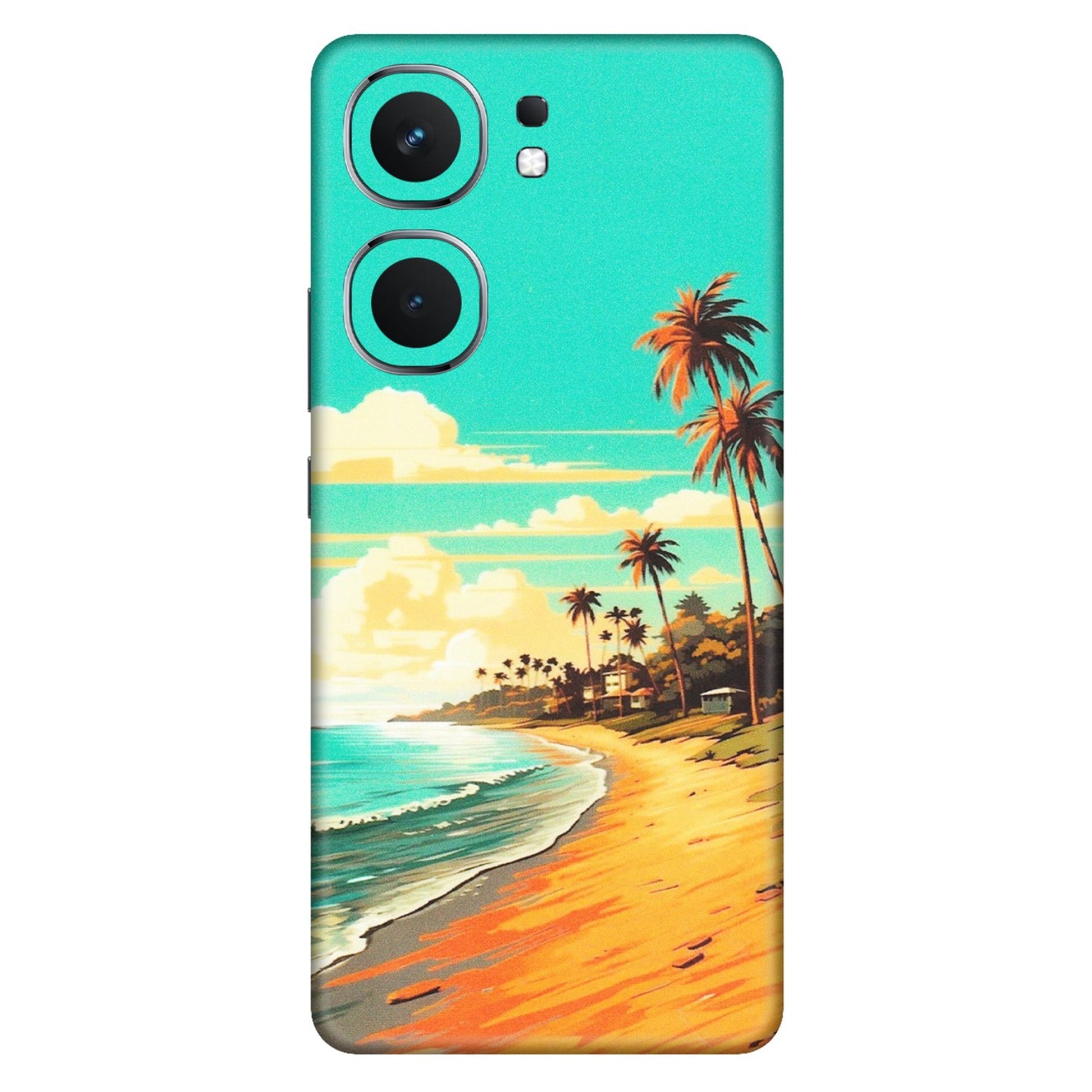 IQOO Phone Skins (All Models) - Miami Beach - Matte Finish (M-136) IQOO Neo 9 Pro