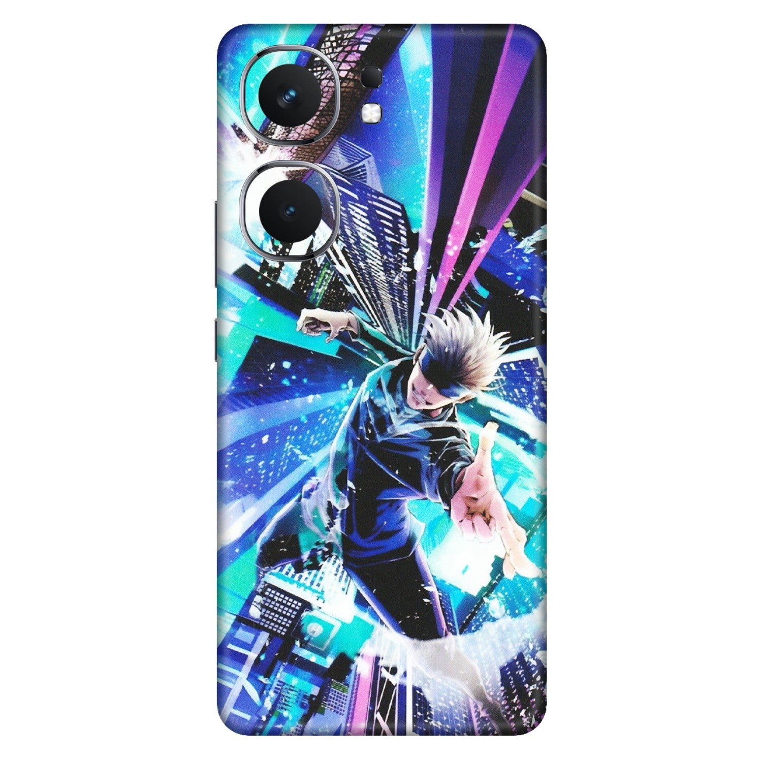 IQOO Phone Skins (All Models) - Manga Action Jujustu Kaisen Anime - Matte Finish (M-155) IQOO Neo 9 Pro