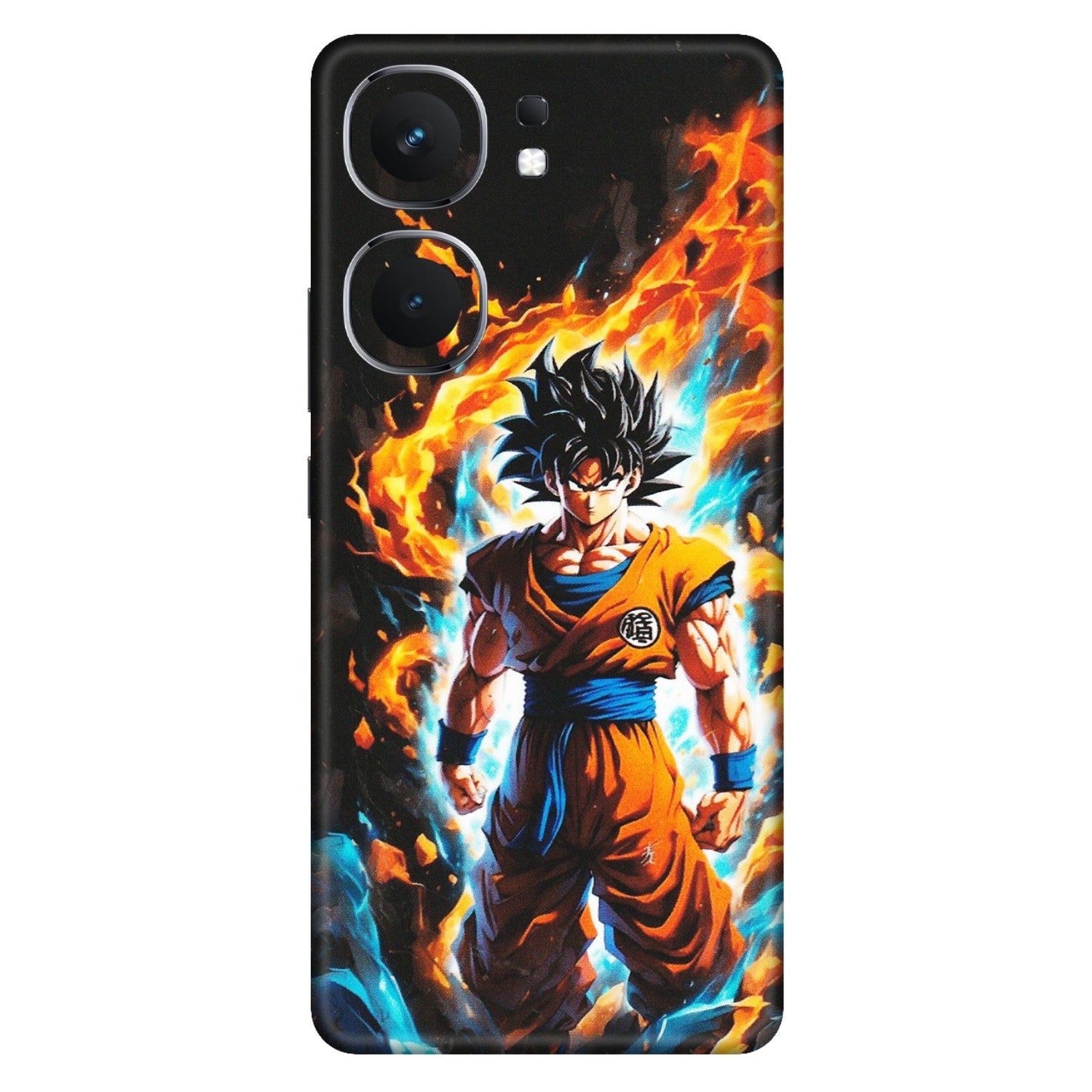 IQOO Phone Skins (All Models) - Goku Transformation Anime - Matte Finish (M-159) IQOO Neo 9 Pro