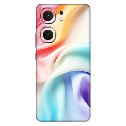 IQOO Phone Skins (All Models) - Colourful Silk Cloth - Matte Finish (M-165) IQOO Neo 9 Pro