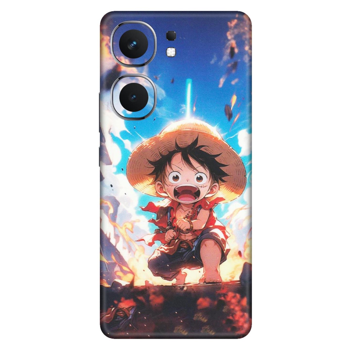 IQOO Phone Skins (All Models) - Toon One Piece Cute Character - Matte Finish (M-35) IQOO Neo 9 Pro