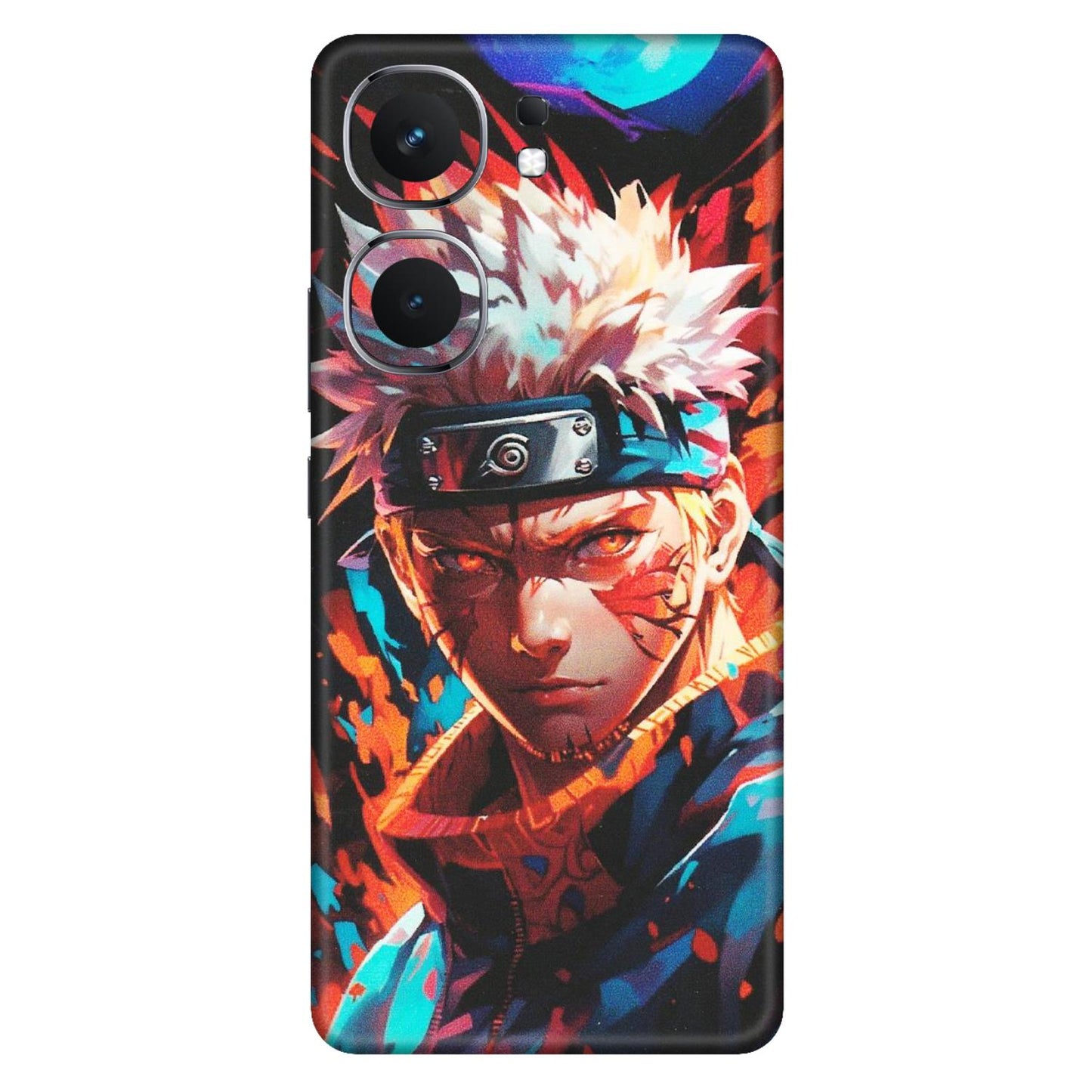 IQOO Phone Skins (All Models) - Anime Ferocious Character - Matte Finish (M-44) IQOO Neo 9 Pro