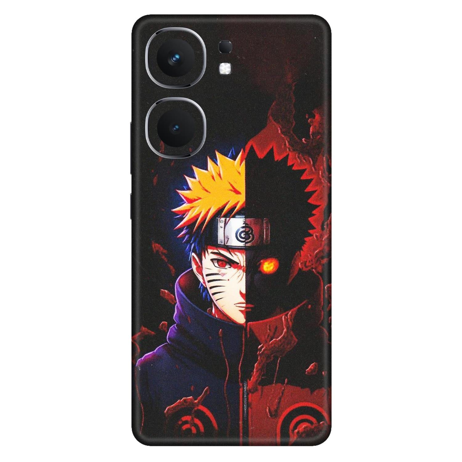 IQOO Phone Skins (All Models) - Naruto X Evil - Matte Finish (M-70) IQOO Neo 9 Pro