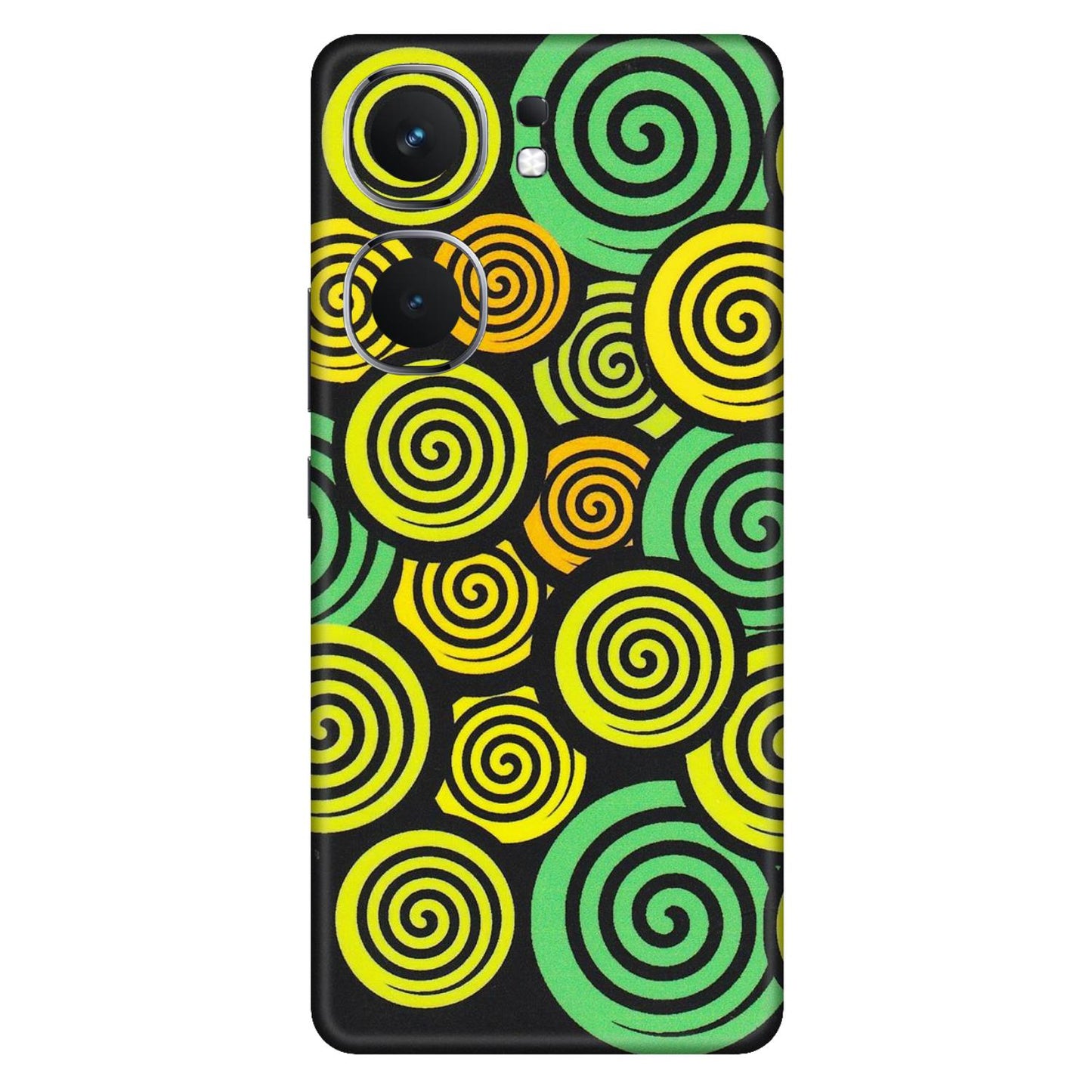 IQOO Phone Skins (All Models) - Crazy Spiral - Matte Finish (M-91) IQOO Neo 9 Pro