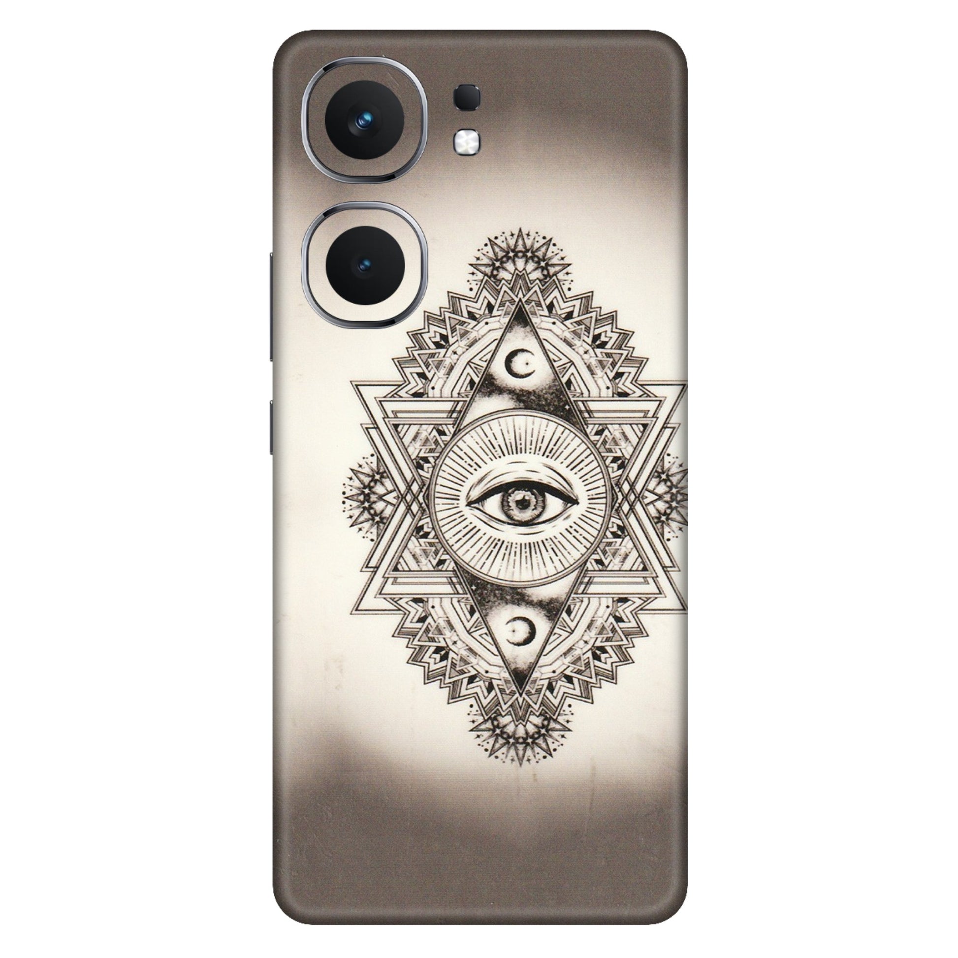 IQOO Phone Skins (All Models) - Illuminati Great Eye - Transparent Finish (T-14) IQOO Neo 9 Pro