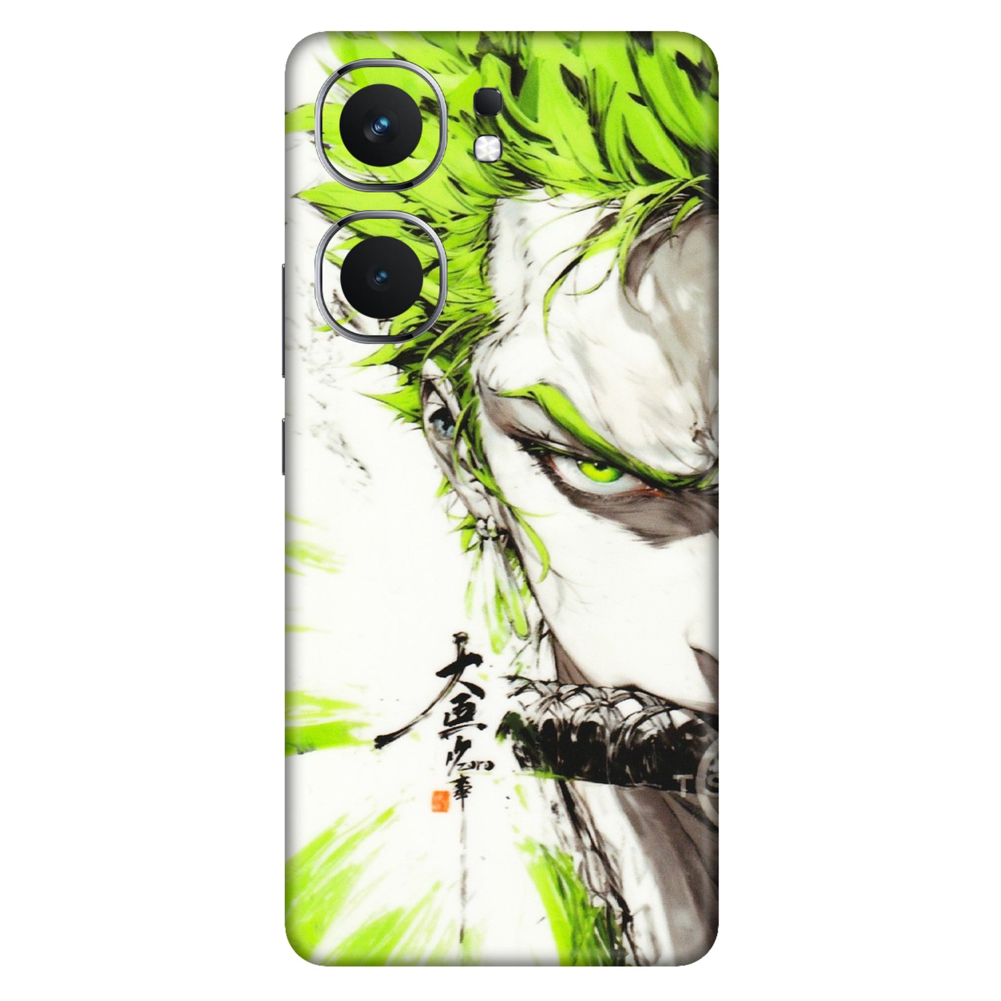 IQOO Phone Skins (All Models) - Roro Taku Anime - Transparent Finish (T-18) IQOO Neo 9 Pro