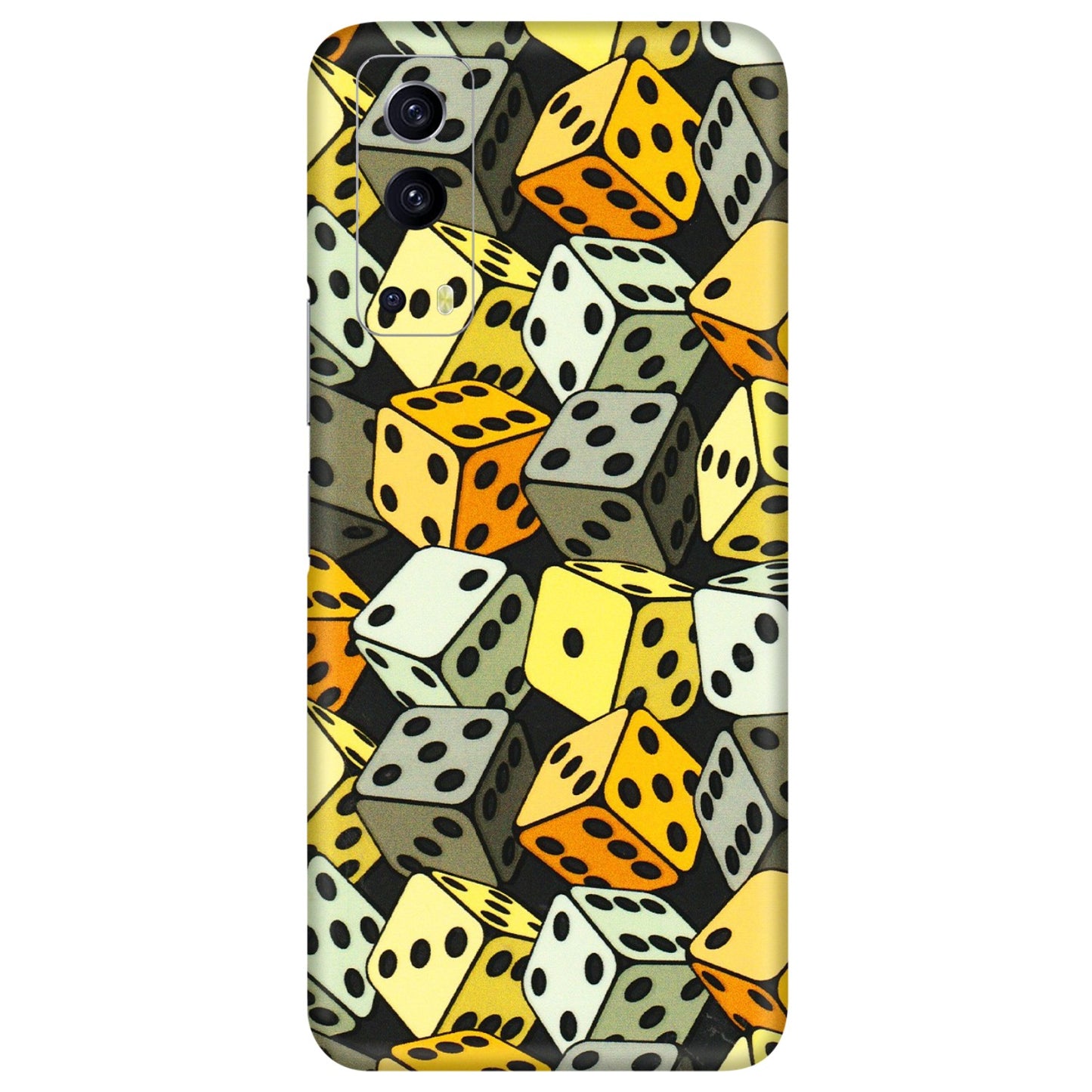 IQOO Phone Skins (All Models) - Dices Of Life - 3D Embossed Finish (L-04) IQOO Z3 5G
