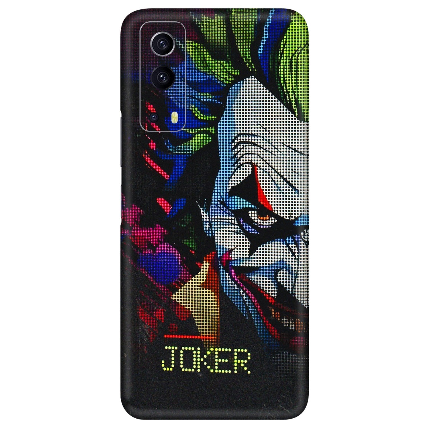 IQOO Phone Skins (All Models) - Joker Dot Matrix - 3D Embossed Finish (L-08) IQOO Z3 5G