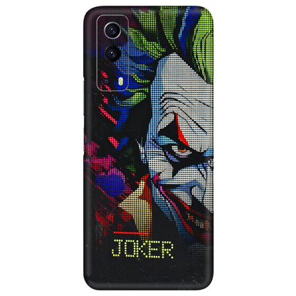 IQOO Phone Skins (All Models) - Joker Dot Matrix - 3D Embossed Finish (L-08) IQOO Z3 5G