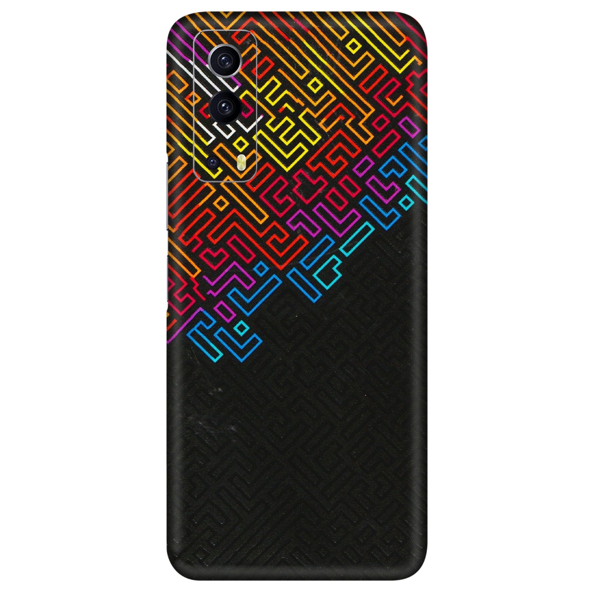 IQOO Phone Skins (All Models) - Dotme Pattern Art - 3D Embossed Finish (L-121) IQOO Z3 5G