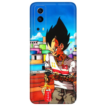 IQOO Phone Skins (All Models) - Vegeta - 3D Embossed Finish (L-136) IQOO Z3 5G