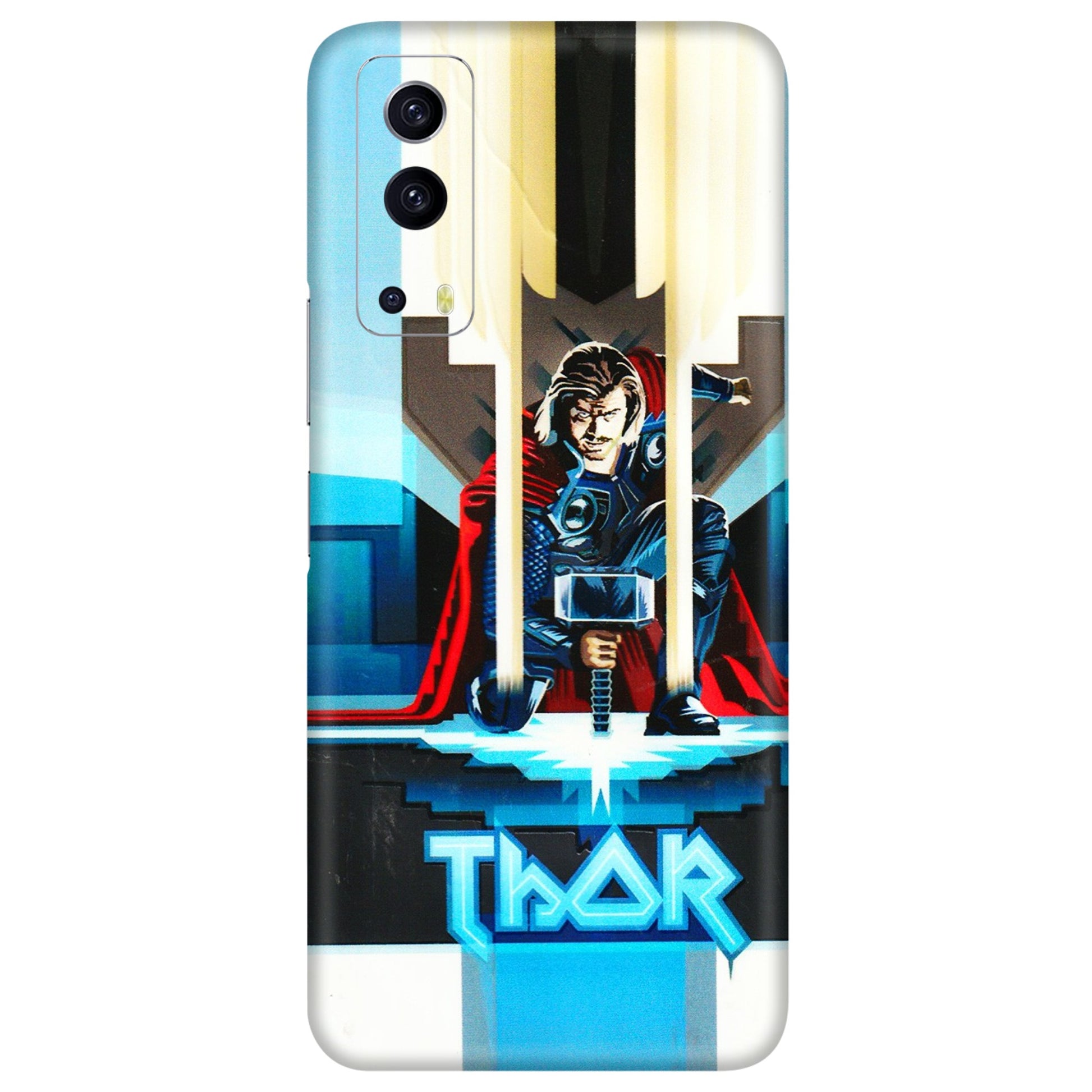 IQOO Phone Skins (All Models) - Thor - 3D Embossed Finish (L-137) IQOO Z3 5G