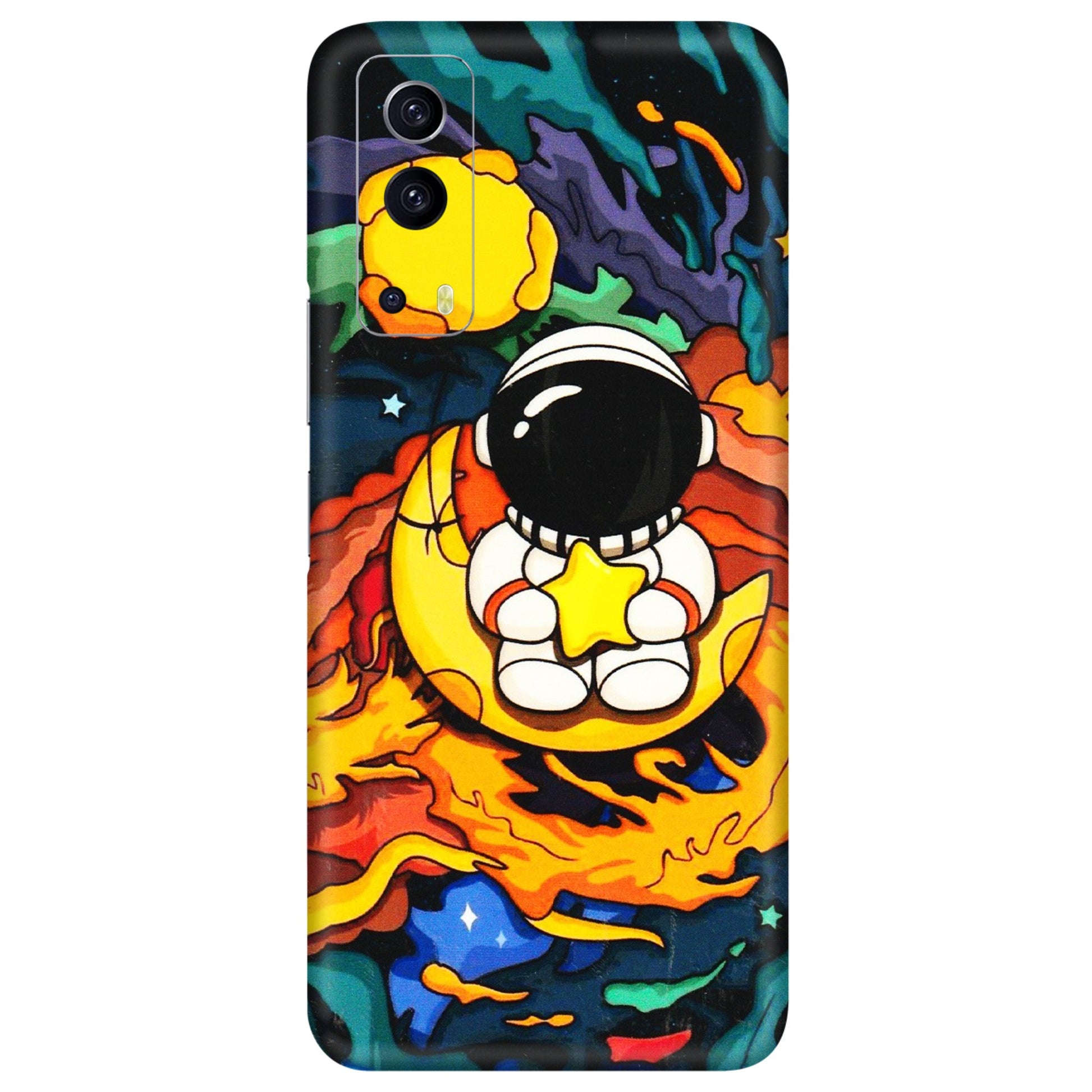 IQOO Phone Skins (All Models) - Baby Astronaut - 3D Embossed Finish (L-197) IQOO Z3 5G