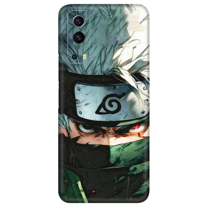 IQOO Phone Skins (All Models) - Kakashi Red Eye Focus - 3D Embossed Finish (L-227) IQOO Z3 5G