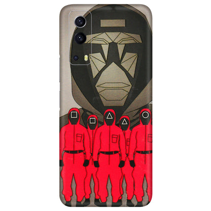 IQOO Phone Skins (All Models) - Squid Game Hero - 3D Embossed Finish (L-245) IQOO Z3 5G