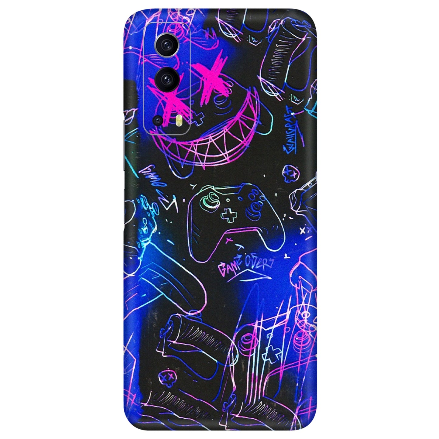IQOO Phone Skins (All Models) - Gamers Paradise - 3D Embossed Finish (L-258) IQOO Z3 5G