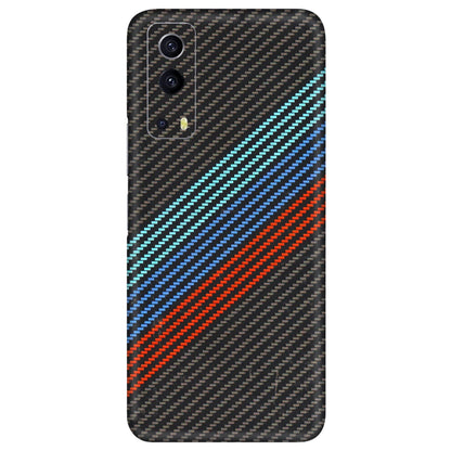 IQOO Phone Skins (All Models) - Carbon BM - 3D Embossed Finish (L-302) IQOO Z3 5G