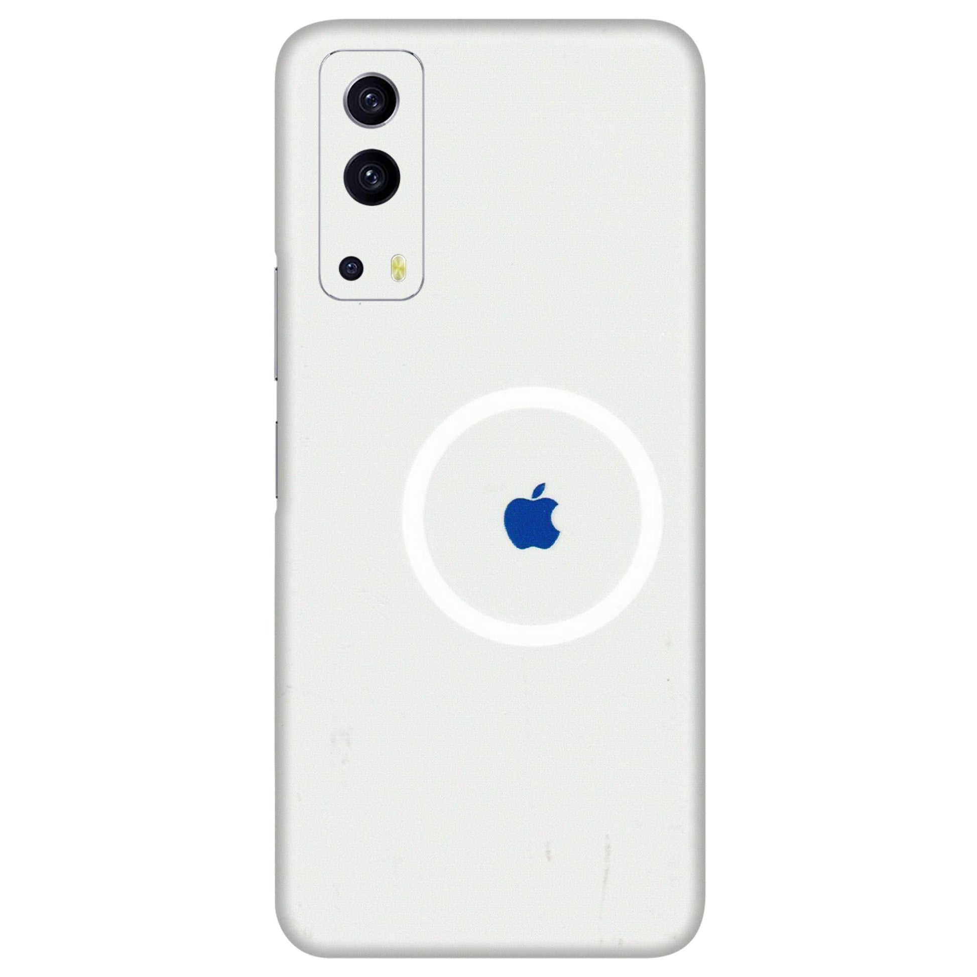 IQOO Phone Skins (All Models) - iPhone Magsafe Logo - 3D Embossed Finish (L-320) IQOO Z3 5G