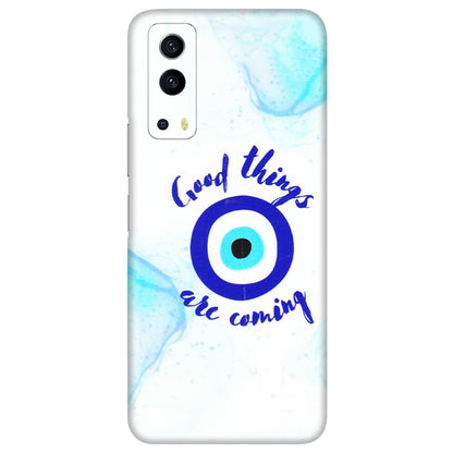 IQOO Phone Skins (All Models) - Evil Eye Good Things Are Coming - 3D Embossed Finish (L-322) IQOO Z3 5G