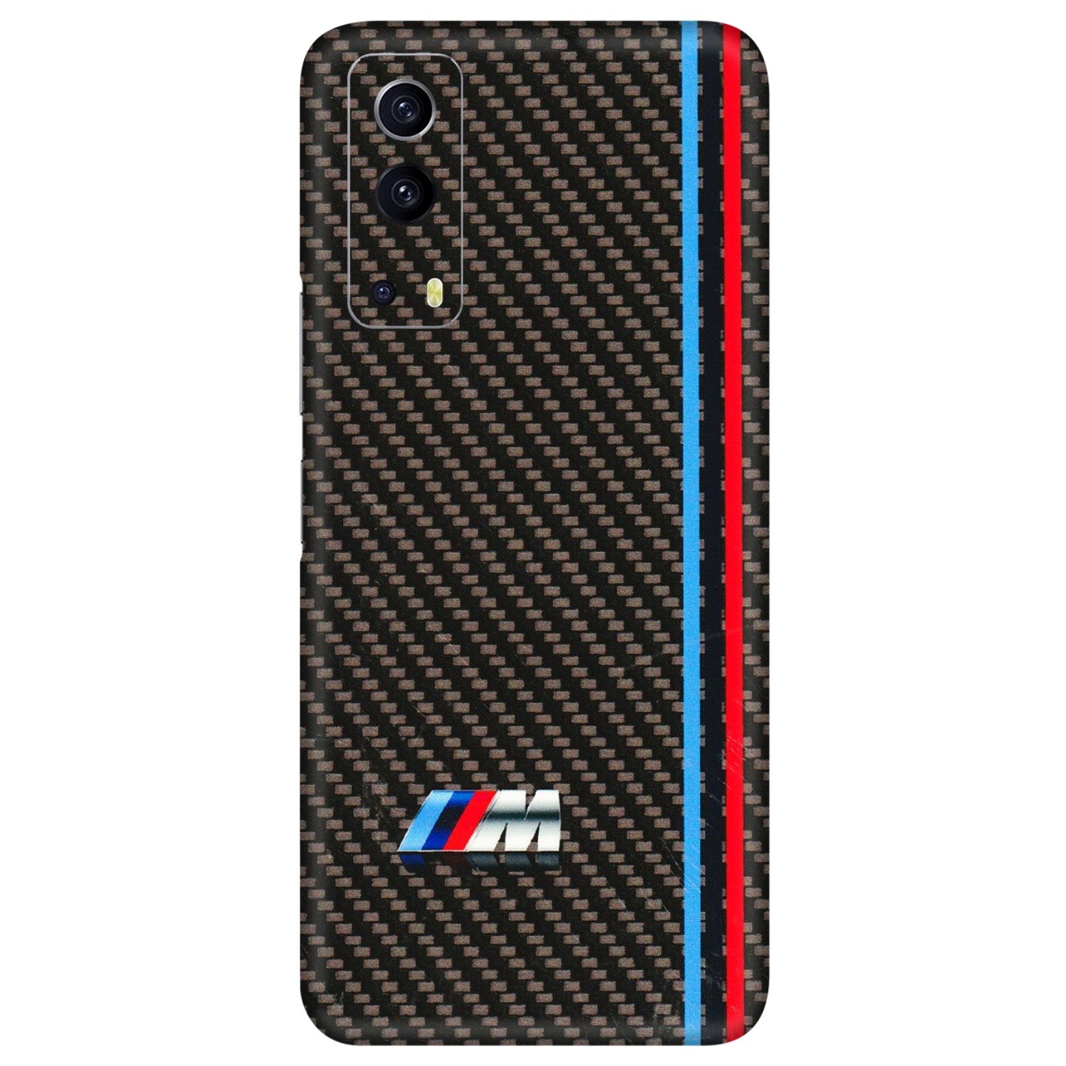 IQOO Phone Skins (All Models) - BM Carbon Fiber Feels - 3D Embossed Finish (L-38) IQOO Z3 5G