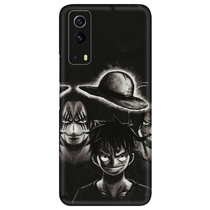 IQOO Phone Skins (All Models) - Black Luffy Hat - 3D Embossed Finish (L-57) IQOO Z3 5G