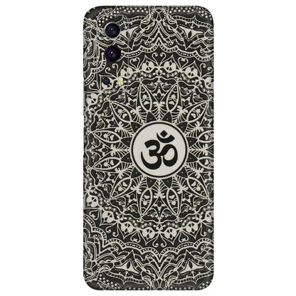 IQOO Phone Skins (All Models) - Aum Elegant Mandala - 3D Embossed Finish (L-62) IQOO Z3 5G