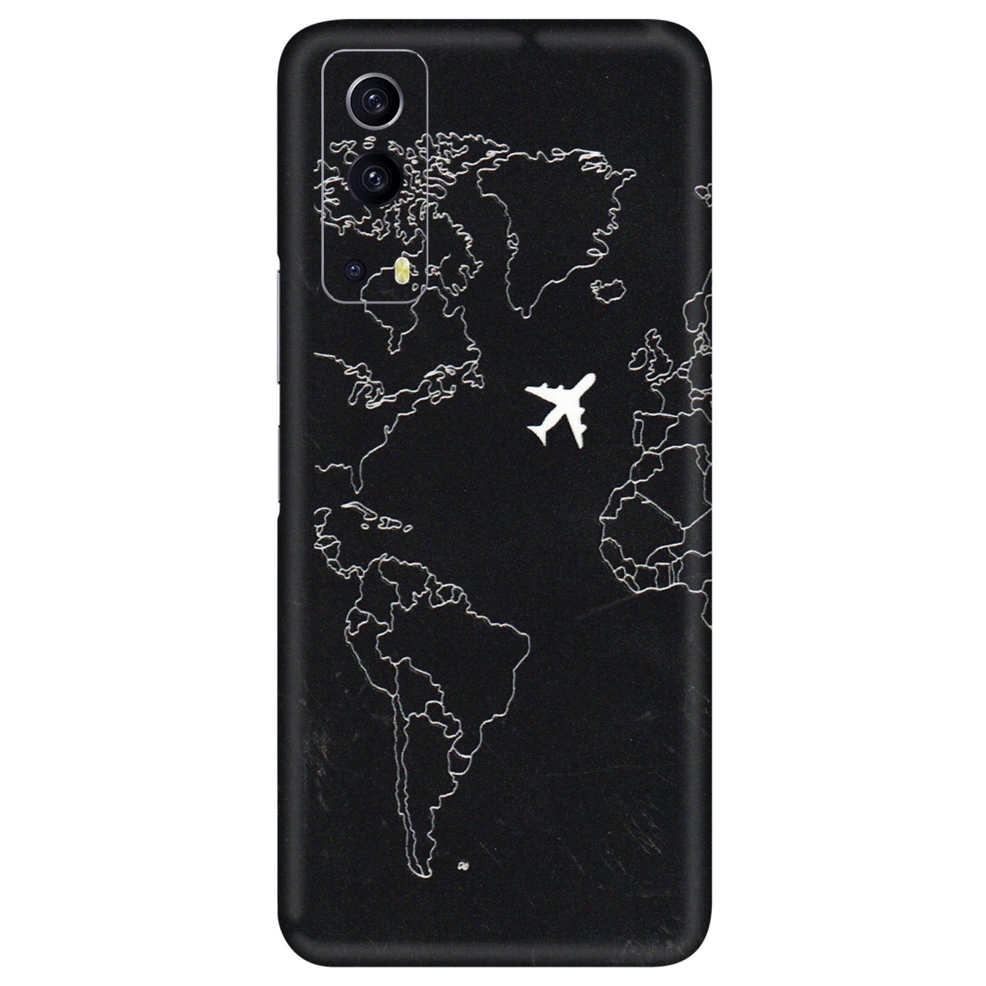 IQOO Phone Skins (All Models) - Never Ending Travel - 3D Embossed Finish (L-79) IQOO Z3 5G