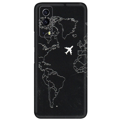 IQOO Phone Skins (All Models) - Never Ending Travel - 3D Embossed Finish (L-79) IQOO Z3 5G