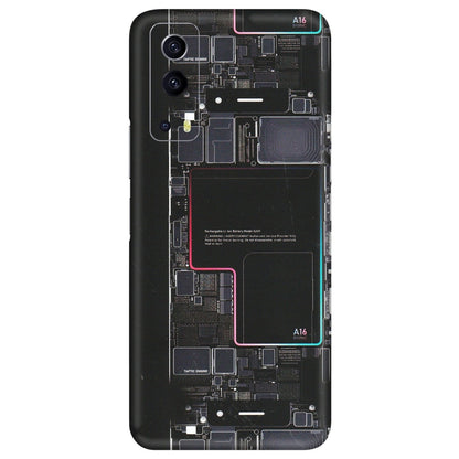 IQOO Phone Skins (All Models) - Motherboard Circuit Layout - Matte Finish (M-117) IQOO Z3 5G