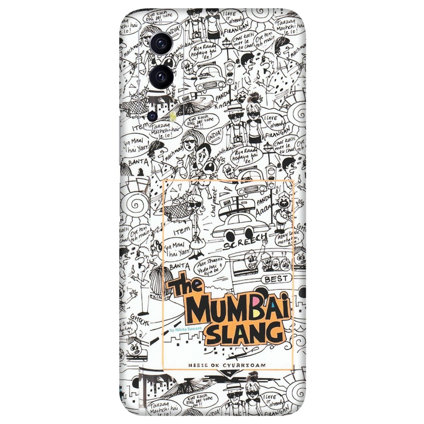 IQOO Phone Skins (All Models) - The Mumbai Slang - Matte Finish (M-142) IQOO Z3 5G