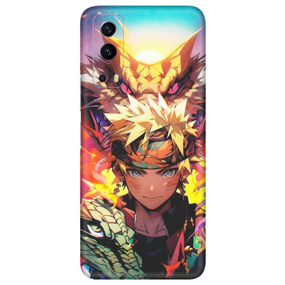 IQOO Phone Skins (All Models) - Angry Naruto Anime - Matte Finish (M-148) IQOO Z3 5G