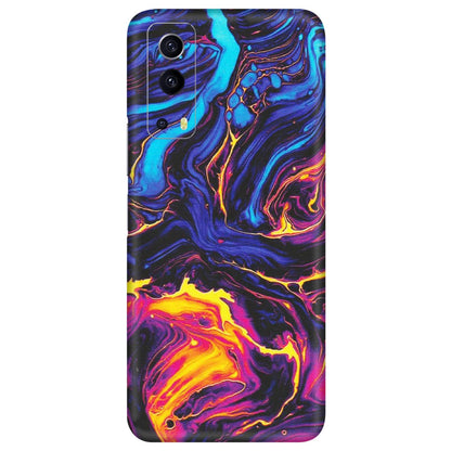 IQOO Phone Skins (All Models) - Abstract Paint Classy - Matte Finish (M-15) IQOO Z3 5G