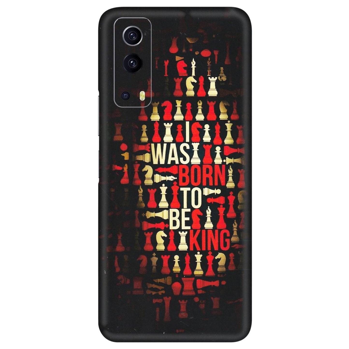IQOO Phone Skins (All Models) - Born To Be King - Matte Finish (M-73) IQOO Z3 5G