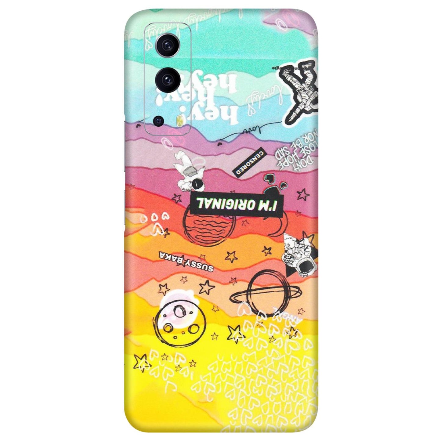 IQOO Phone Skins (All Models) - The Original Astronaut - Matte Finish (M-79) IQOO Z3 5G